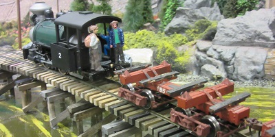 Gerald Harper's On3 Anyox Mine Railway layout